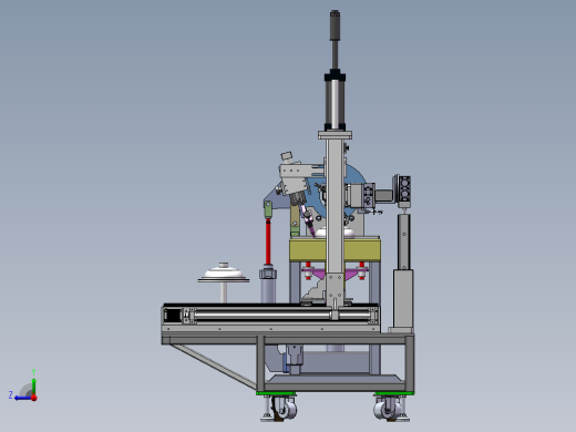 罐体连续焊接装置右视缩略图