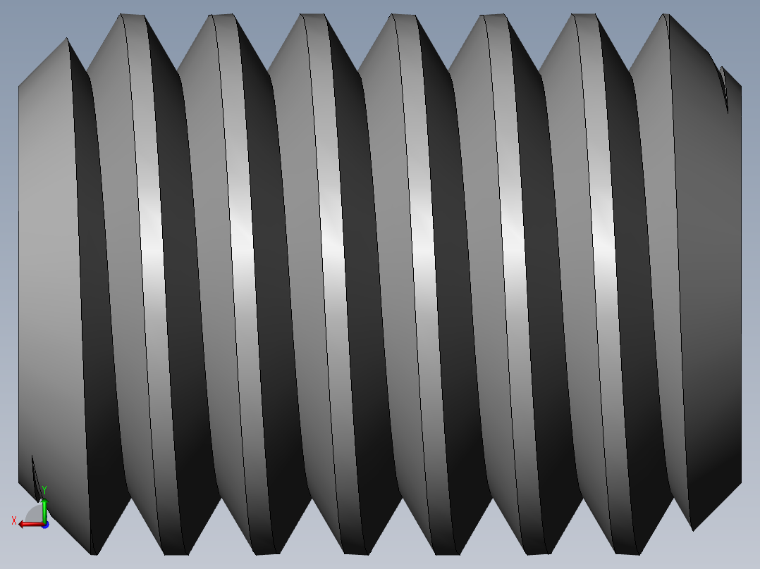 DIN 913-ISO 4026 固定螺钉-M3 L=4.SLDPRT后视图