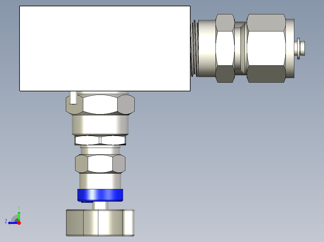 2阀门歧管右视图