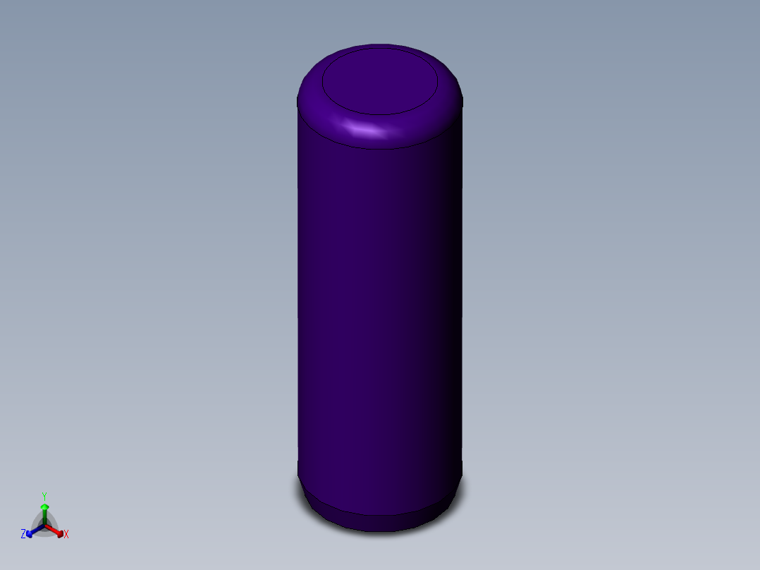 dowel pin_pcs2b正等轴测图