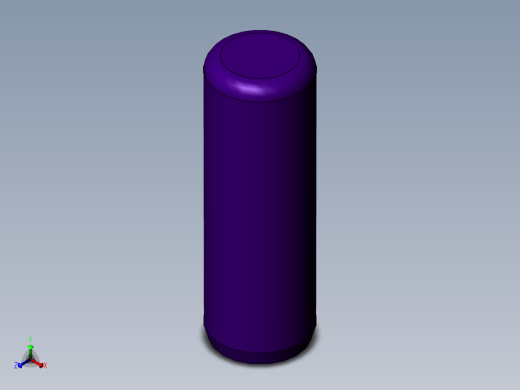 dowel pin_pcs2b正等轴测缩略图