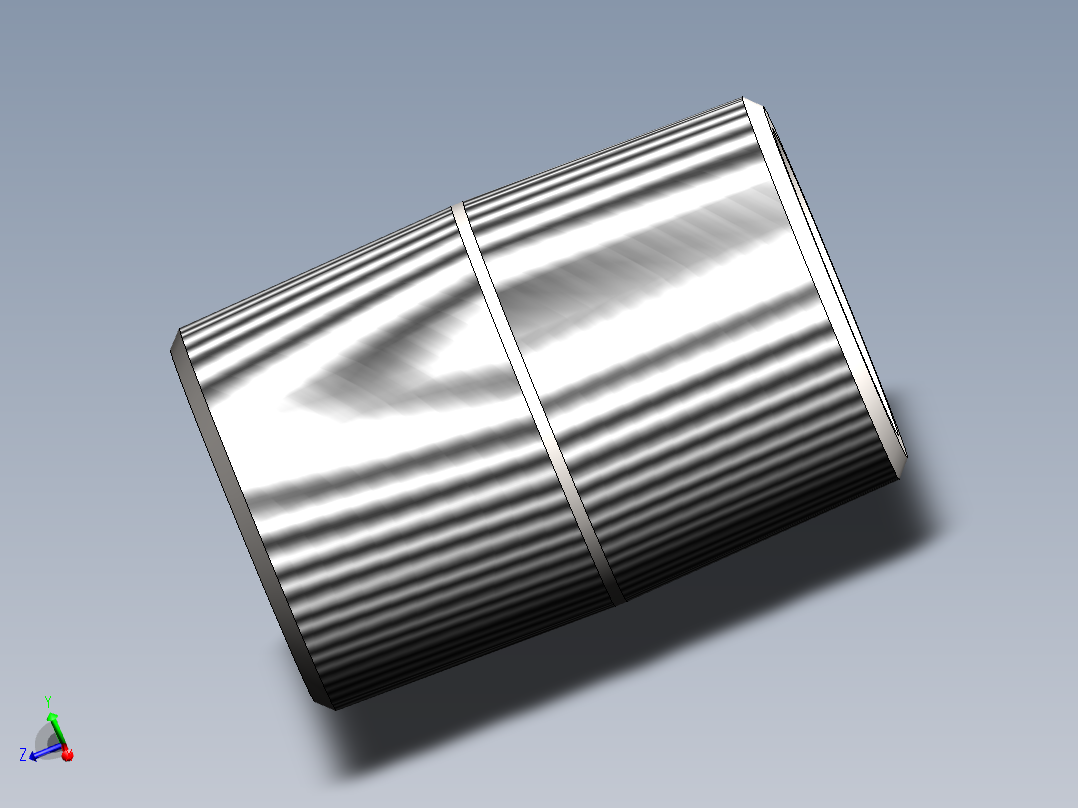 close nipple主视图