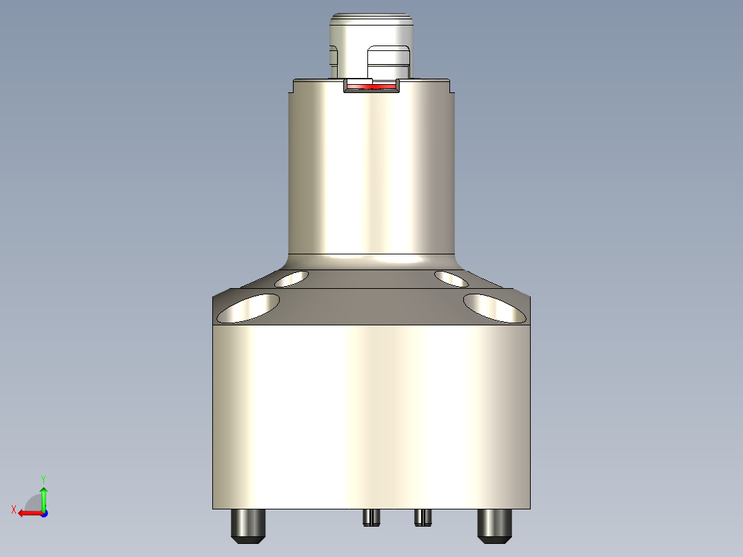KOSMEKSFA3000-G0A-150-H75多系列多零件图纸模型多系列多零件图纸模型后视图