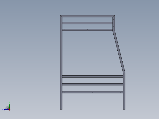 双层床右视缩略图