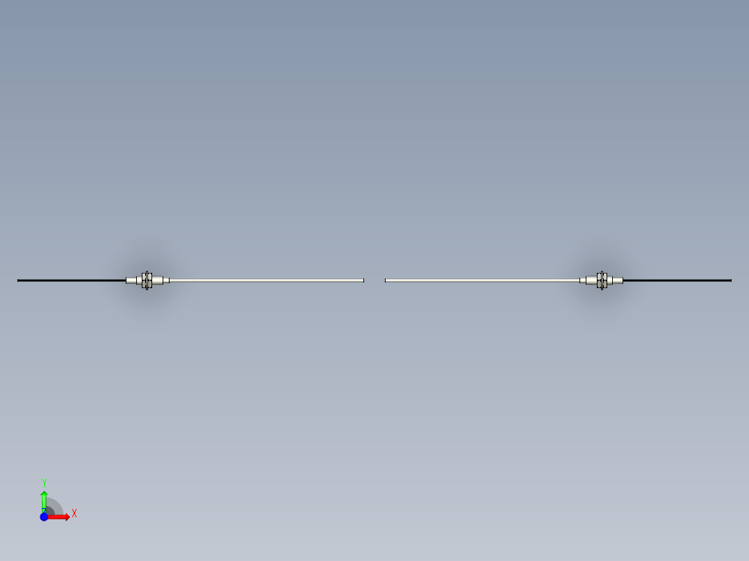 光纤元件对射型FT-D419-L前视图
