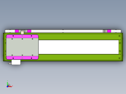 威洛博LC系列3d模型模组LC14S1Y-S400前视缩略图