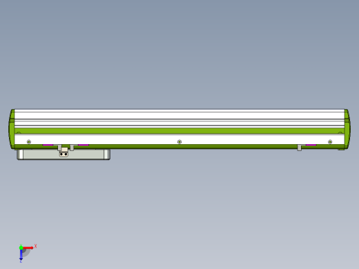 威洛博LC系列3d模型模组LC14S1Y-S400俯视缩略图