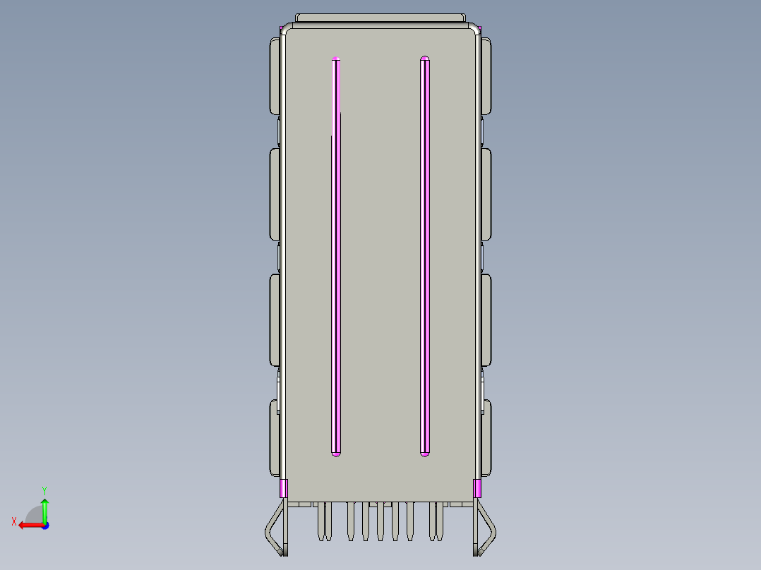 Qual USB 3.0型号UEA11123-QHD6-4F后视图