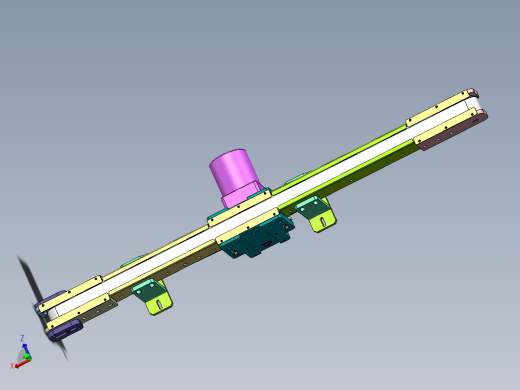 1米0.03米皮带输送机构