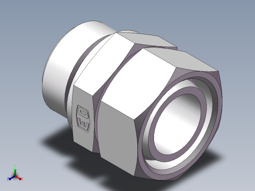 直通公制螺纹组合接头、2MC-42-45WD