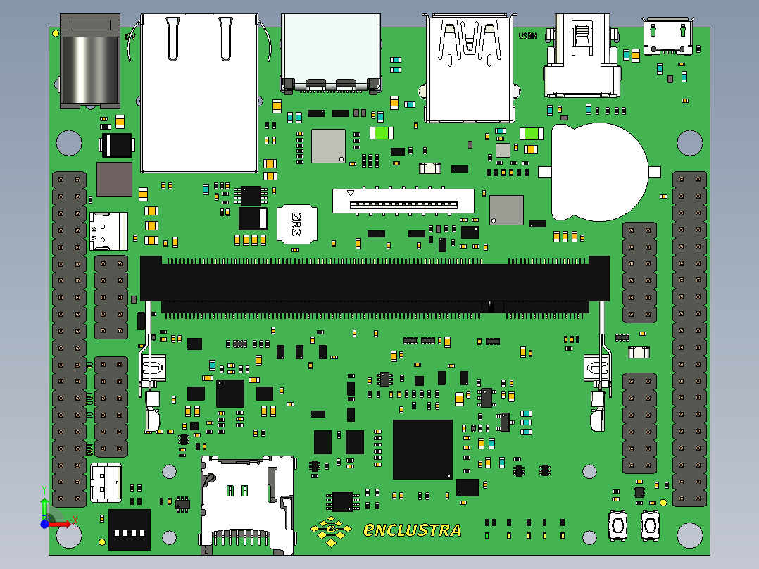 电路板、主板(181)前视图