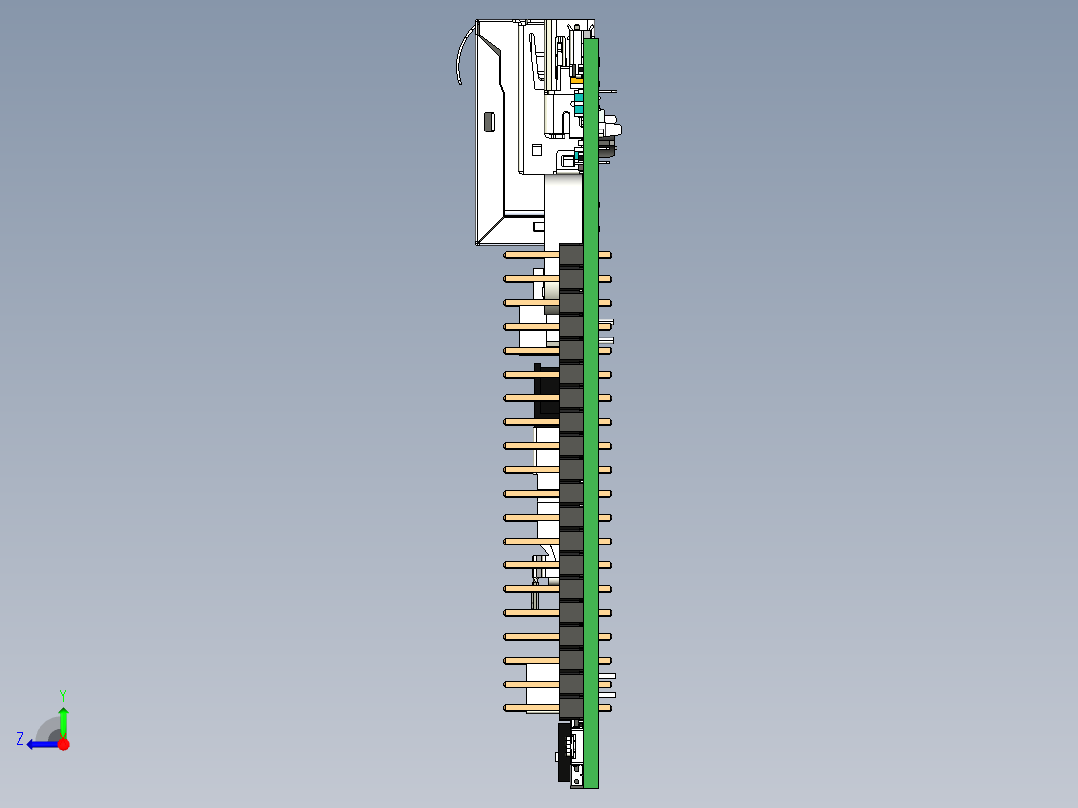 电路板、主板(181)右视图
