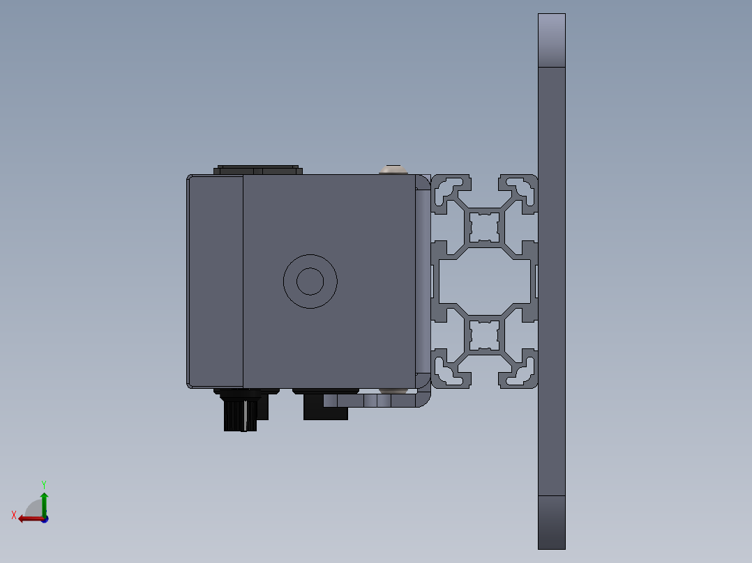 A2004554-迷你车床 木材后视图