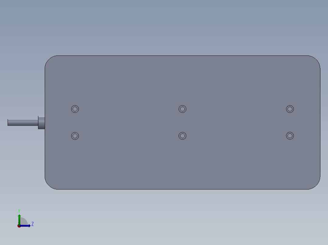 A2004554-迷你车床 木材左视图