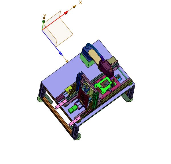 焊锡冶具的多功能翻转平台