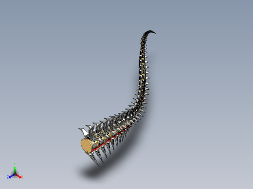 B2005126-霸王龙机械尾正等轴测缩略图