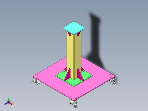 机器人底座部件