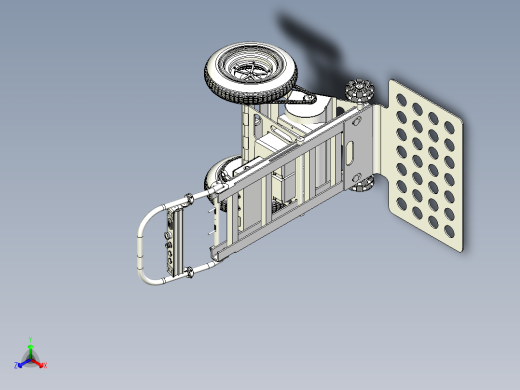 电动搬运车三维模型