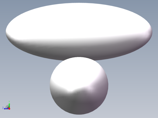 两个椭圆实体右视缩略图