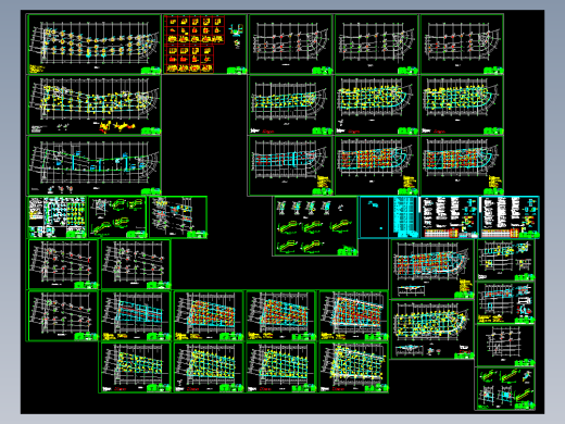 某商业厂房结构图