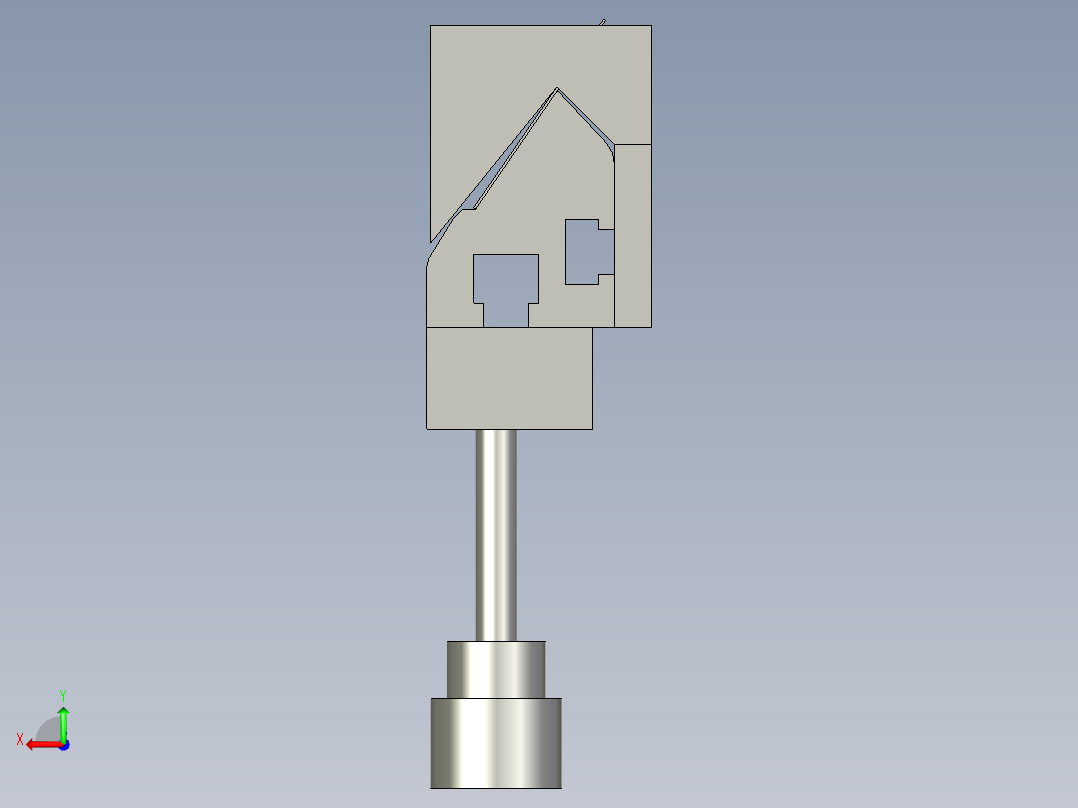 MPM-机型刮刀350MM(最短尺寸后视图