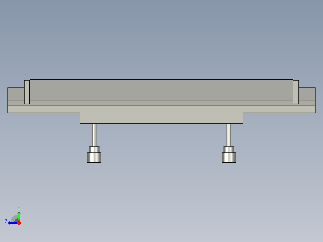 MPM-机型刮刀350MM(最短尺寸右视图