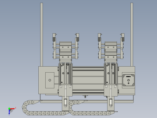载具自动回流组件俯视缩略图