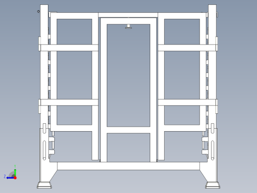 Golf A6折叠天窗料架右视缩略图