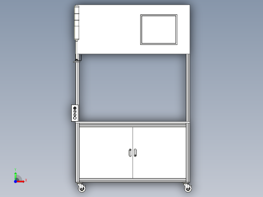 复珊端子pin入孔与否检测机前视缩略图