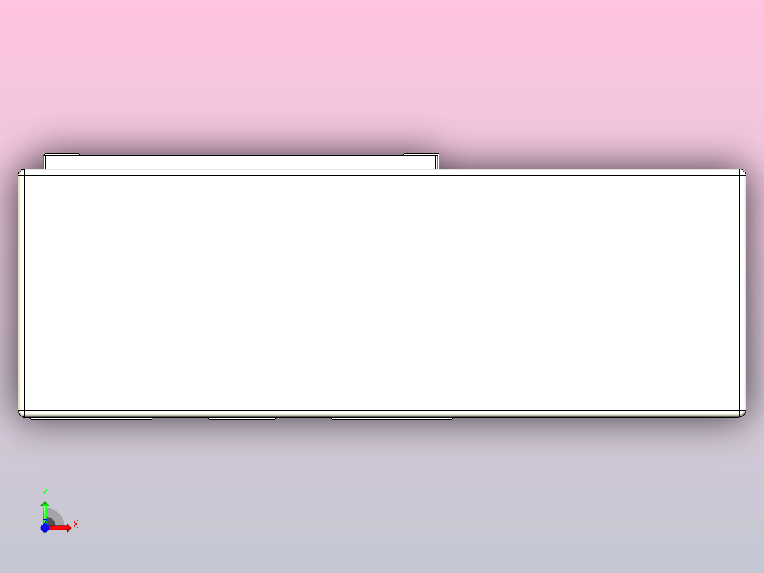 滚珠丝杠直线轴带导轨全封闭TPA-HCR-202D-2510C-L1650-MR-Y-P75-N3前视图