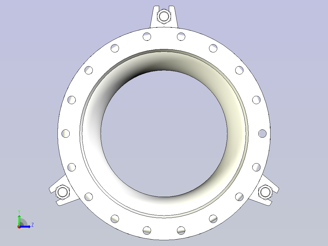GB╱T 12522-2009[A型膨胀节IA450N1-5]左视图