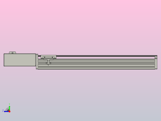 皮带直线轴半封闭可选导轨TPA-HNB-65S-90-L450-MR-C-P10-N3右视缩略图