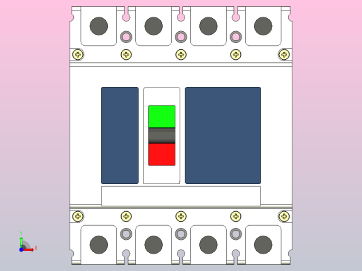RDM1L系列漏电断路器[RDM1L-225H-4A]前视缩略图