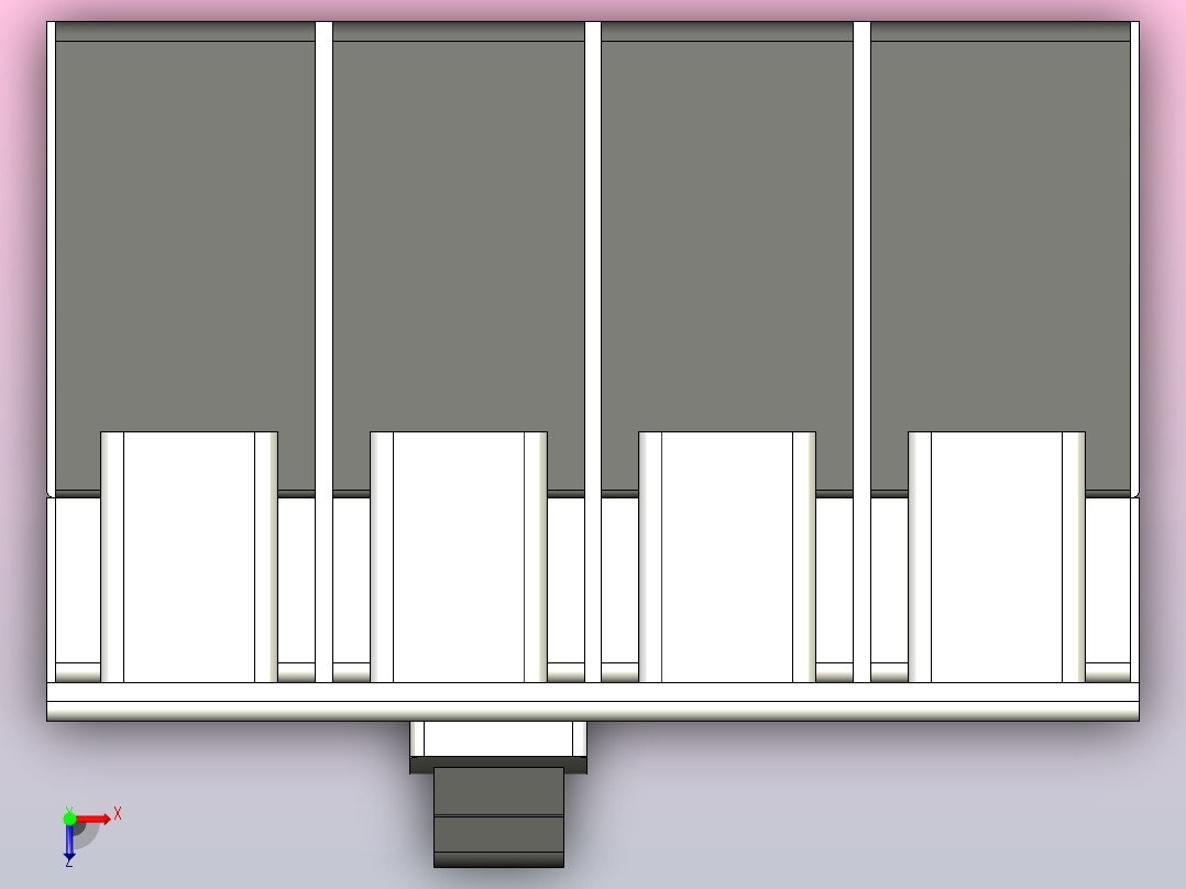 RDM1L系列漏电断路器[RDM1L-225H-4A]俯视图