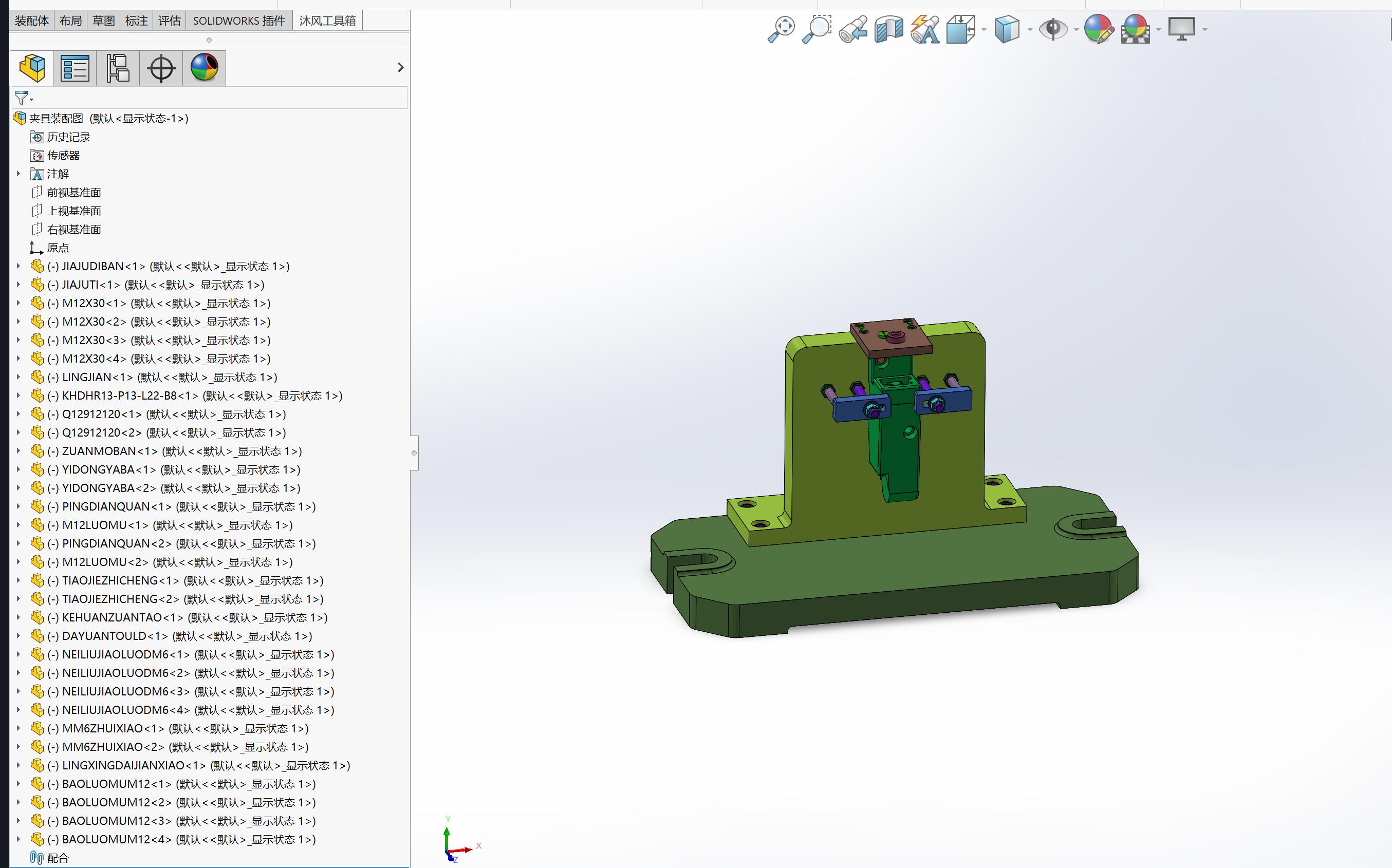ca6140机床后托架（831001）工艺及钻φ6孔和M6夹具设计【含三维solidworks】