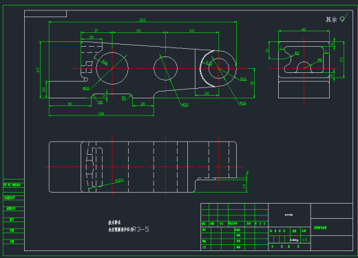 ca6140机床后托架（831001）工艺及钻φ6孔和M6夹具设计【含三维solidworks】缩略图