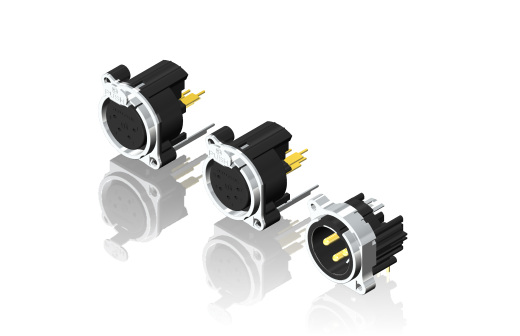Neutrik连接器 NC3MBH, NC4FBV, NC5FBV缩略图