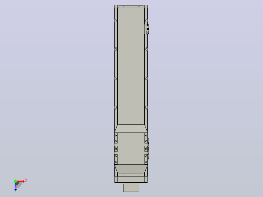 滚珠丝杠直线轴内置导轨TPA-GCR-170-2510C-L600-MP-M75-N3俯视缩略图