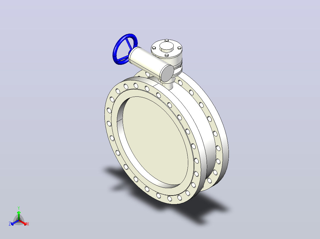 D..X╱H-25对夹式蝶阀[D41X]800..rar.rar主视图