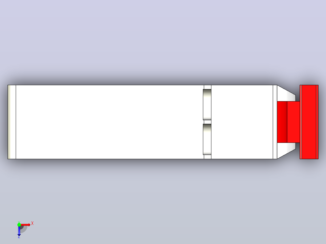 CDB6p “相线+中性线”断路器[CDB6pC6]德力西俯视图
