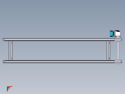 同步带输送线400x400俯视缩略图