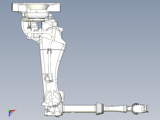 那智机器人nachi sra120el 120kg 6axis industrial robot俯视缩略图
