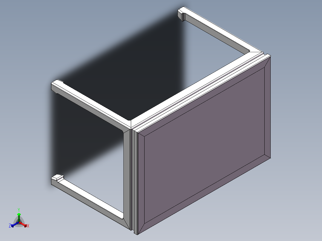 餐桌SW2012正等轴测图