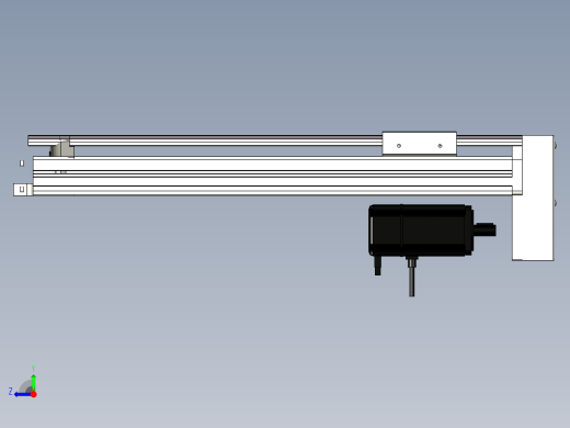 Toyo东佑达直线模组-ETH13-450-BM-400W右视缩略图