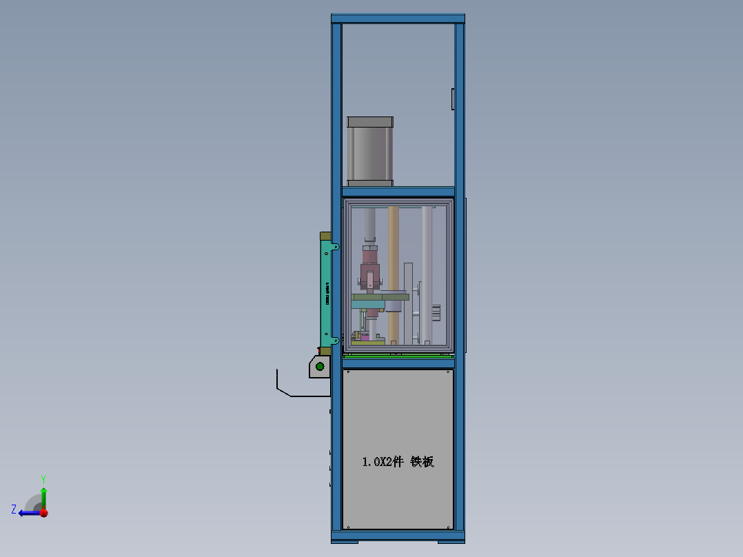 02月-汽车密封条盖前条唇边冲切机sw18可编辑右视图