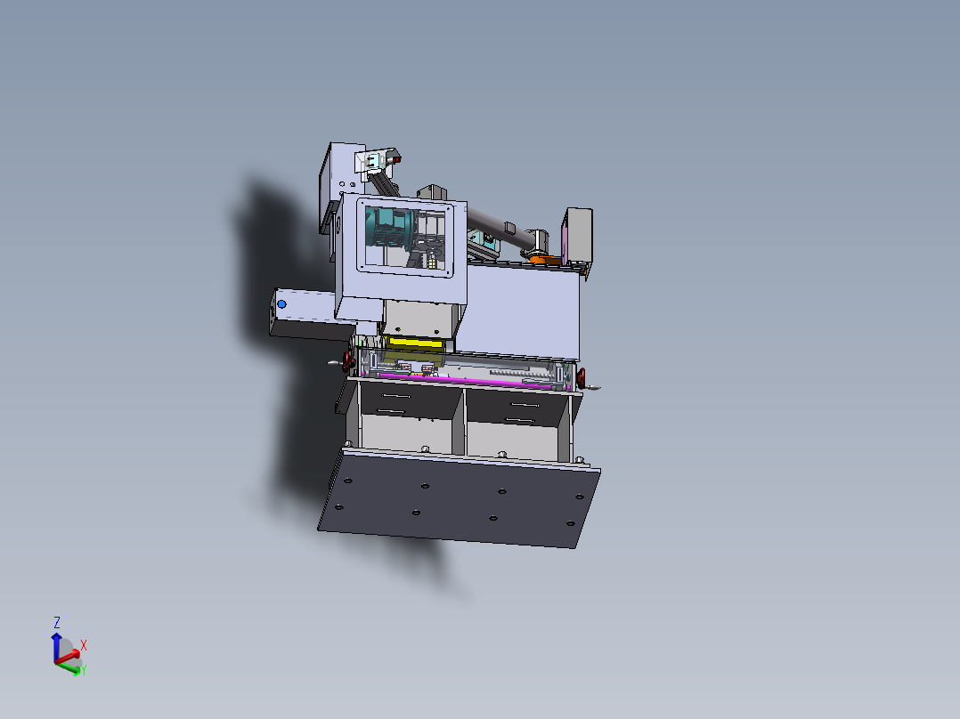 H760 连杆式取件机械手主视图