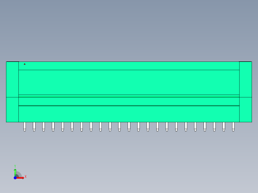 DEGSON 15EDG（公头） 3.5mm 螺钉锁紧，插拔式接线端子 FullPack-15EDGVTM-3.5-46P-14-00AH前视缩略图