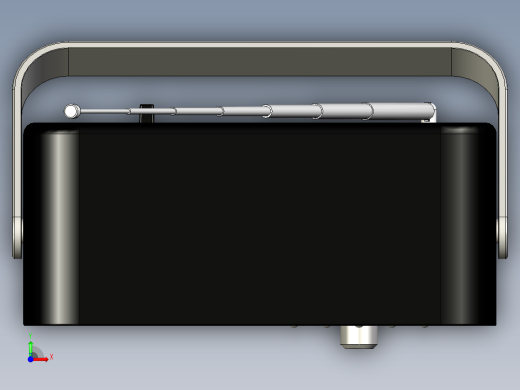 收音机模型图 (2)前视缩略图