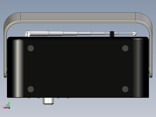 收音机模型图 (2)后视缩略图
