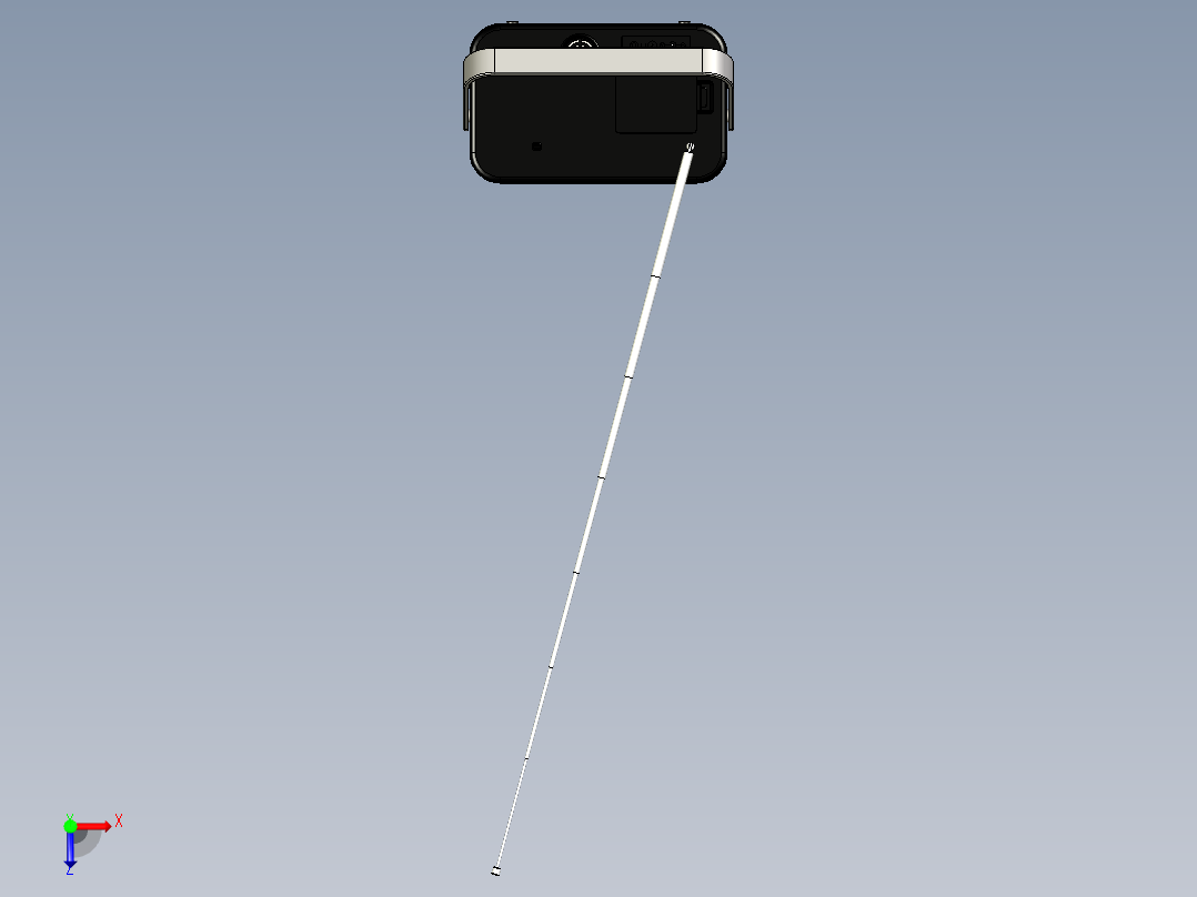 收音机模型图 (2)俯视图